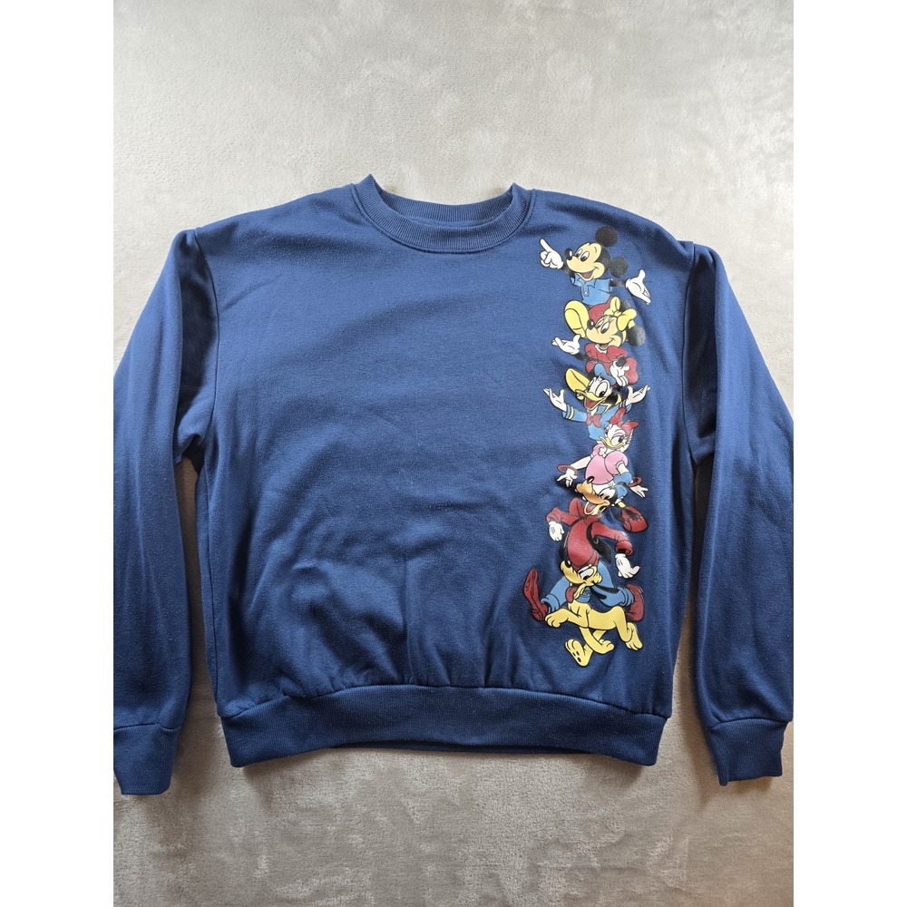 Disney Mens XS Mickey Mouse & Friends Crew Neck Sweatshirt Goofy